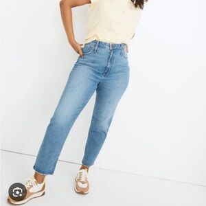 Madewell Classic Straight Blue Women's Jeans
